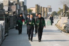 区领导考察团莅临创世大发集团检查指导工作