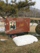 创世大发集团是如何为著名演员李媛媛打造名人艺术墓碑的？